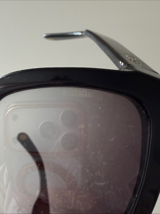 D&G Black Womens  Rectangular Sunglasses with Subtle Logo main image 5